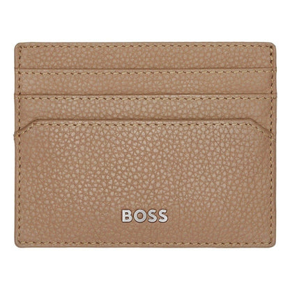 HUGO BOSS Kreditkartenetui, Classic Grained, Camel, 4