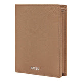 HUGO BOSS, Kreditkartenetui, Classic Grained, Camel