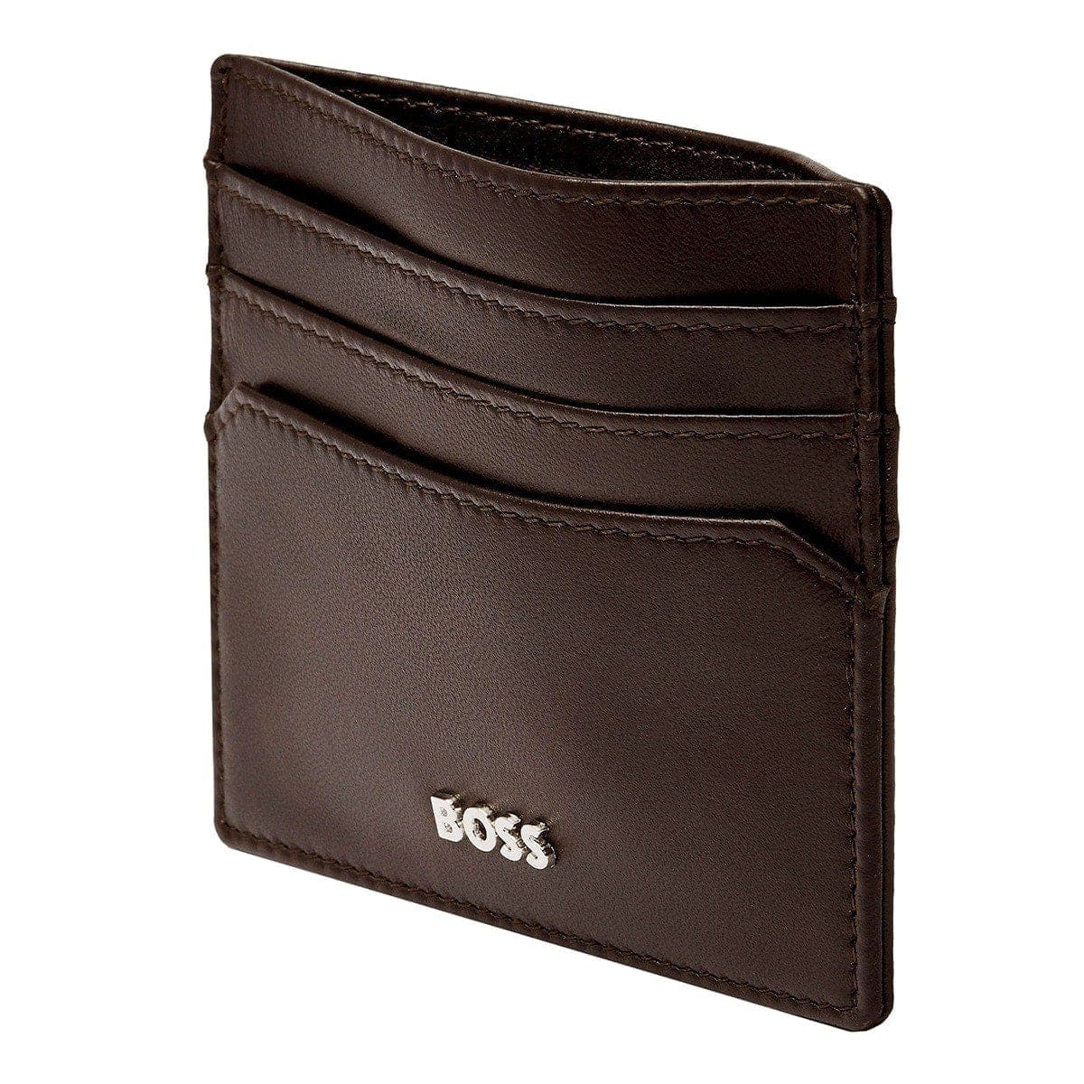 HUGO BOSS Kreditkartenetui, Classic Smooth, Brown, 5