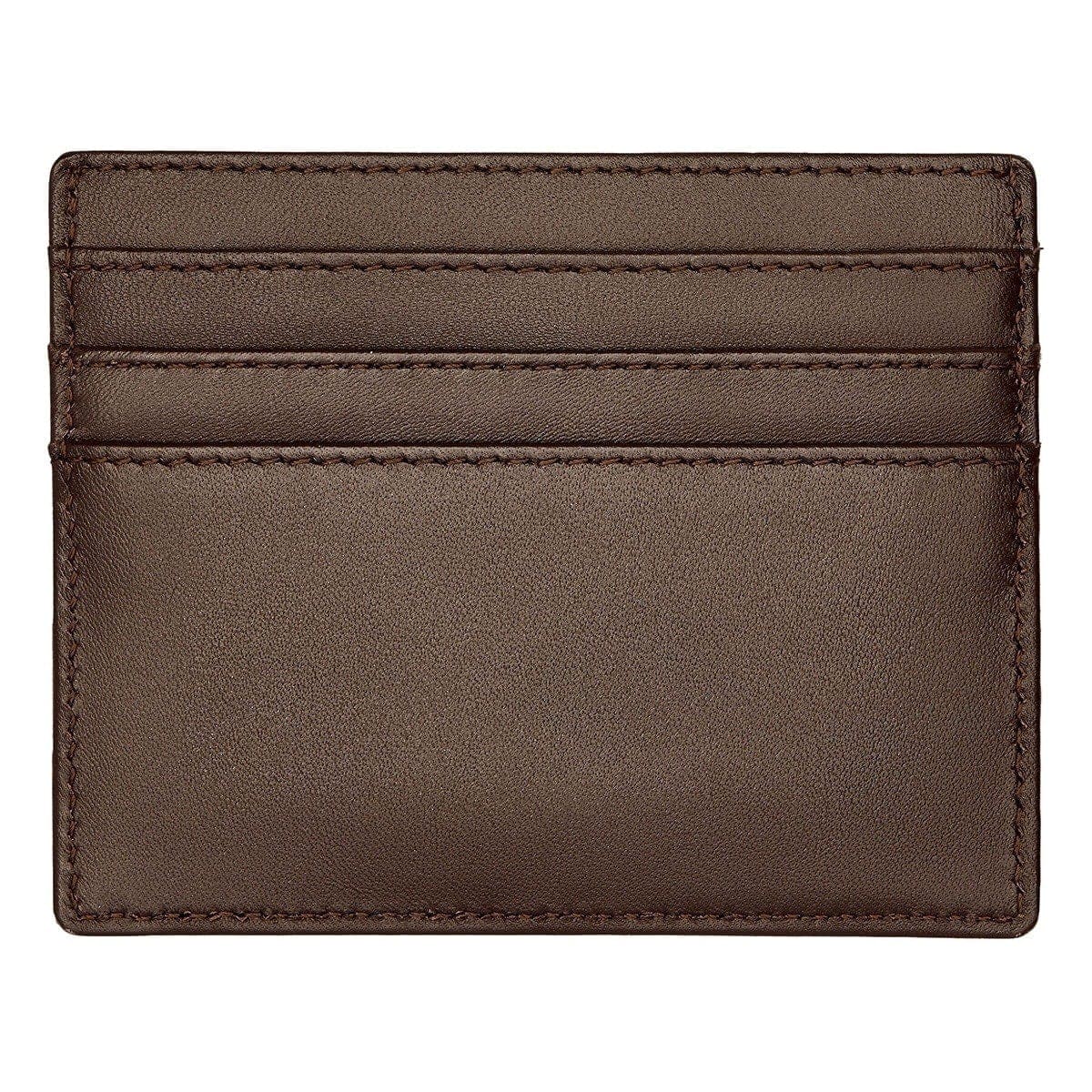 HUGO BOSS Kreditkartenetui, Classic Smooth, Brown, 6