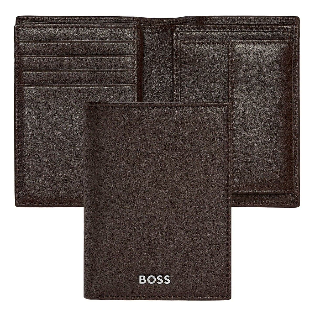 HUGO BOSS, Credit Card Holder, Classic Smooth, Brown