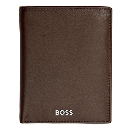 HUGO BOSS, Credit Card Holder, Classic Smooth, Brown
