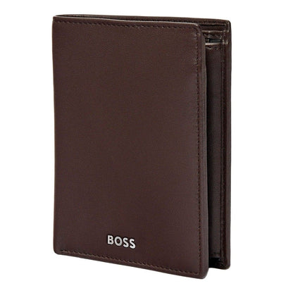 HUGO BOSS, Credit Card Holder, Classic Smooth, Brown