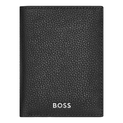 HUGO BOSS Kreditkartenetui, Classic Trifold Grained, Black, 4