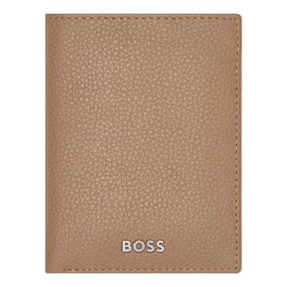HUGO BOSS Kreditkartenetui, Classic Trifold Grained, Camel, 4
