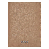 HUGO BOSS Kreditkartenetui, Classic Trifold Grained, Camel, 4