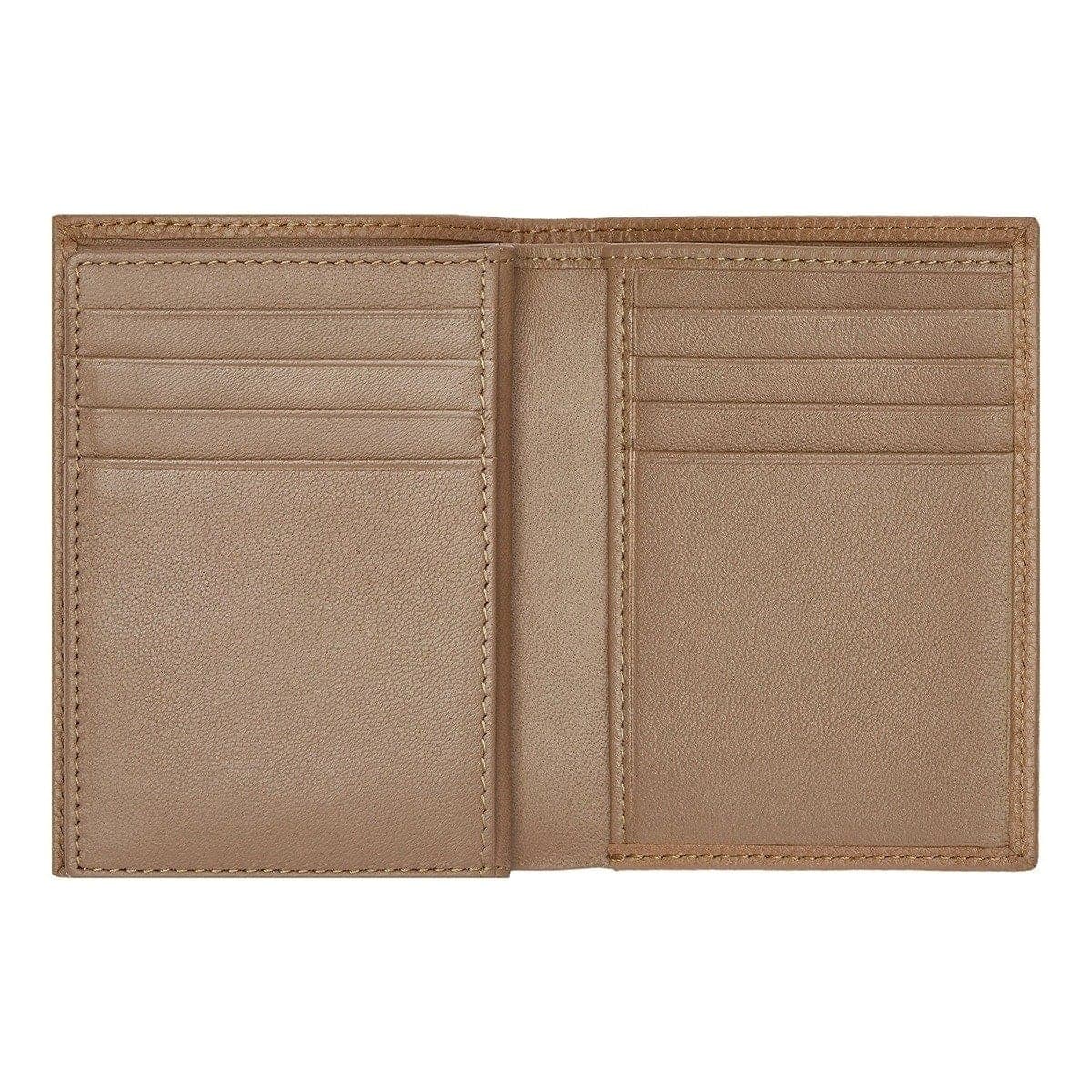HUGO BOSS Kreditkartenetui, Classic Trifold Grained, Camel, 6