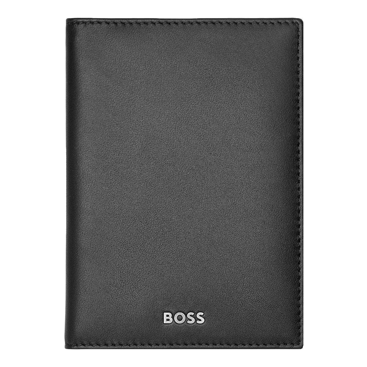 HUGO BOSS Kreditkartenetui, Classic Trifold Smooth, Black, 6