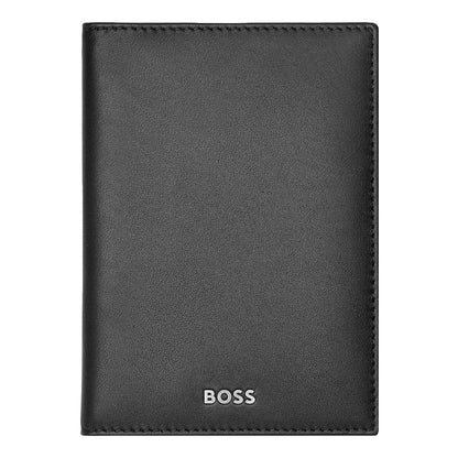 HUGO BOSS Kreditkartenetui, Classic Trifold Smooth, Black, 6