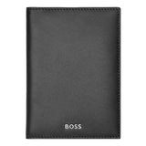 HUGO BOSS Kreditkartenetui, Classic Trifold Smooth, Black, 6