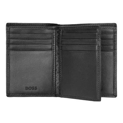 HUGO BOSS Kreditkartenetui, Classic Trifold Smooth, Black, 7