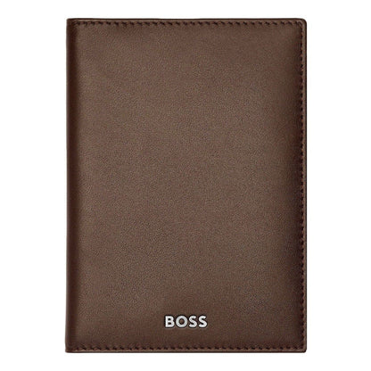 HUGO BOSS Kreditkartenetui, Classic Trifold Smooth, Brown, 4