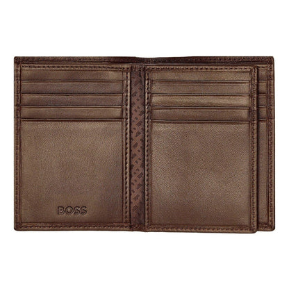 HUGO BOSS Kreditkartenetui, Classic Trifold Smooth, Brown, 5