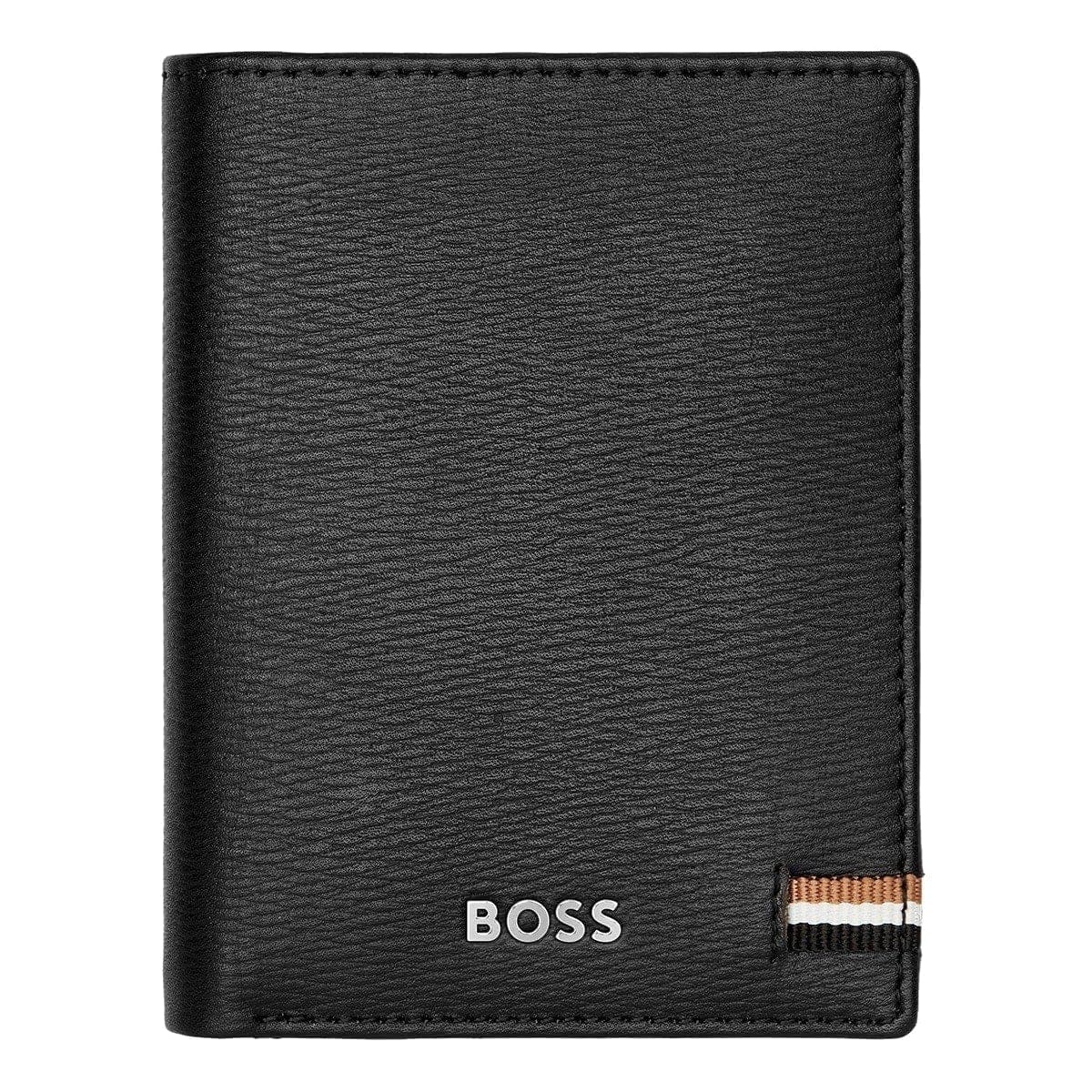 HUGO BOSS Kreditkartenetui, Iconic Doppelhalter Black, 4