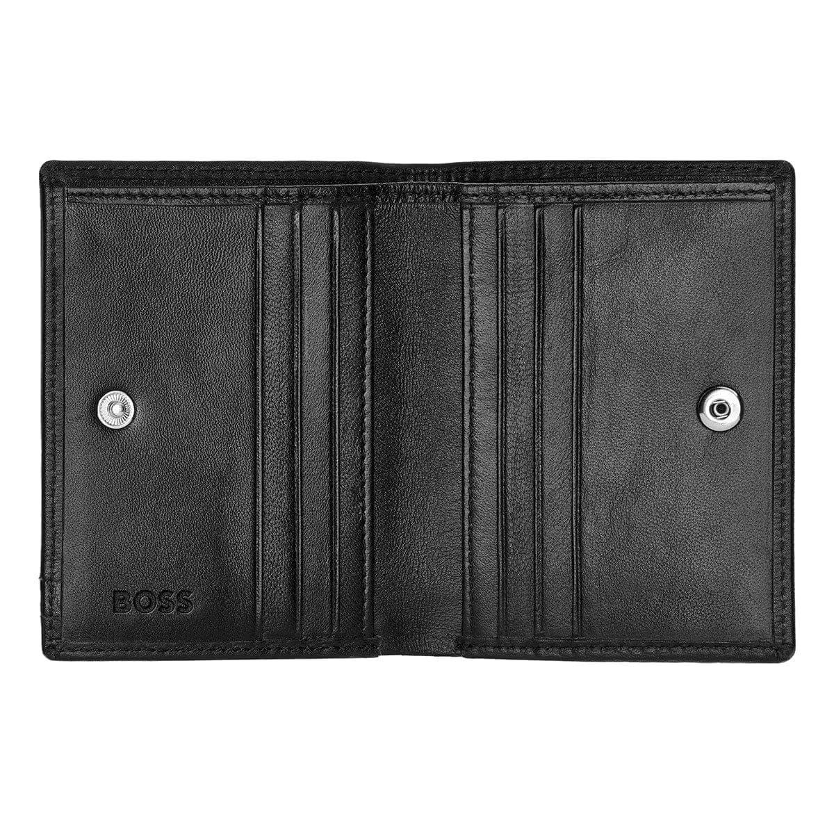 HUGO BOSS Kreditkartenetui, Iconic Doppelhalter Black, 5