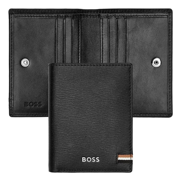 HUGO BOSS, Kreditkartenetui, Iconic Doppelhalter Black