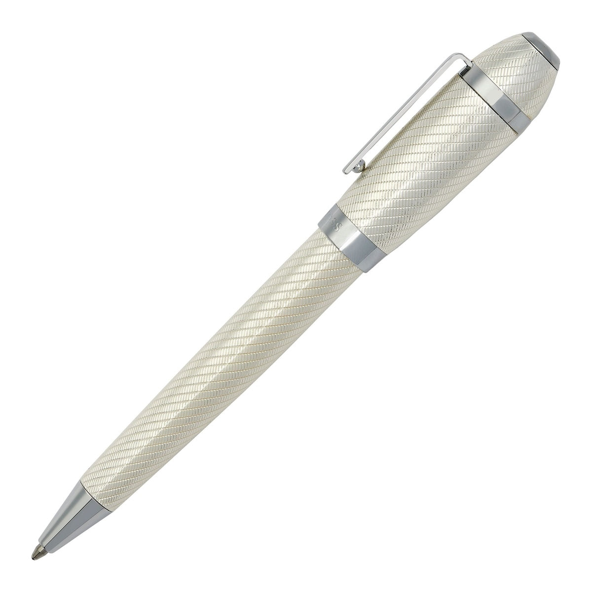 HUGO BOSS, Ballpoint Pen, Arc Futurist, Silver