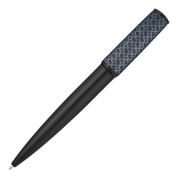 HUGO BOSS Kugelschreiber Arche Monogram, Black & Navy