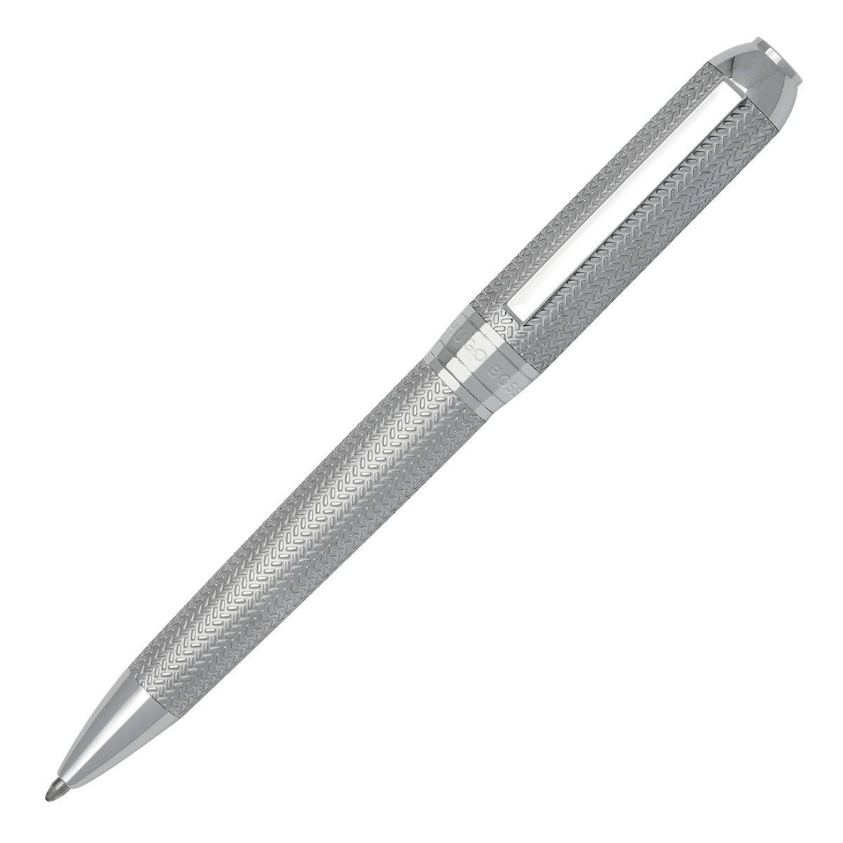HUGO BOSS, Kugelschreiber, Elemental Silver