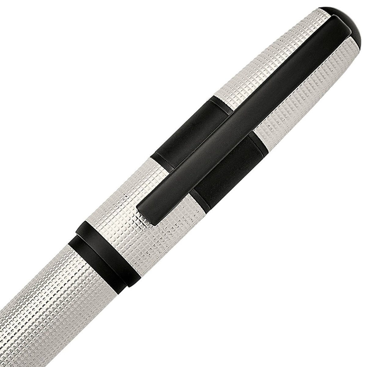 HUGO BOSS Ballpoint Pen, A5 Writing Pad Grid white