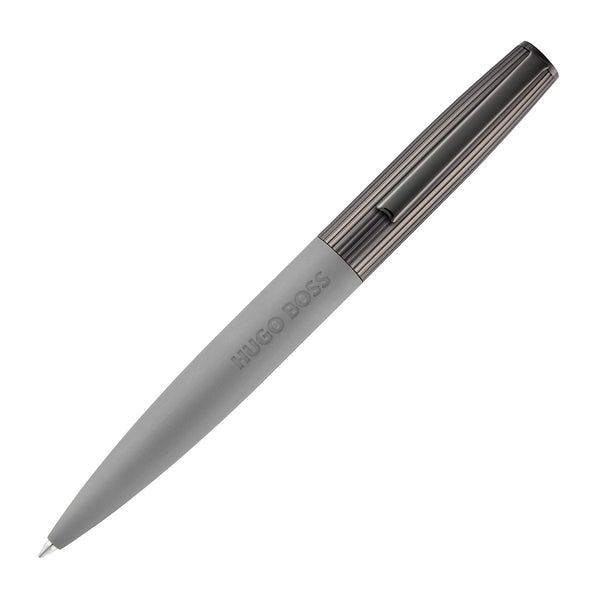 HUGO BOSS Kugelschreiber Illusion Arcade, gunmetal, gunmetal