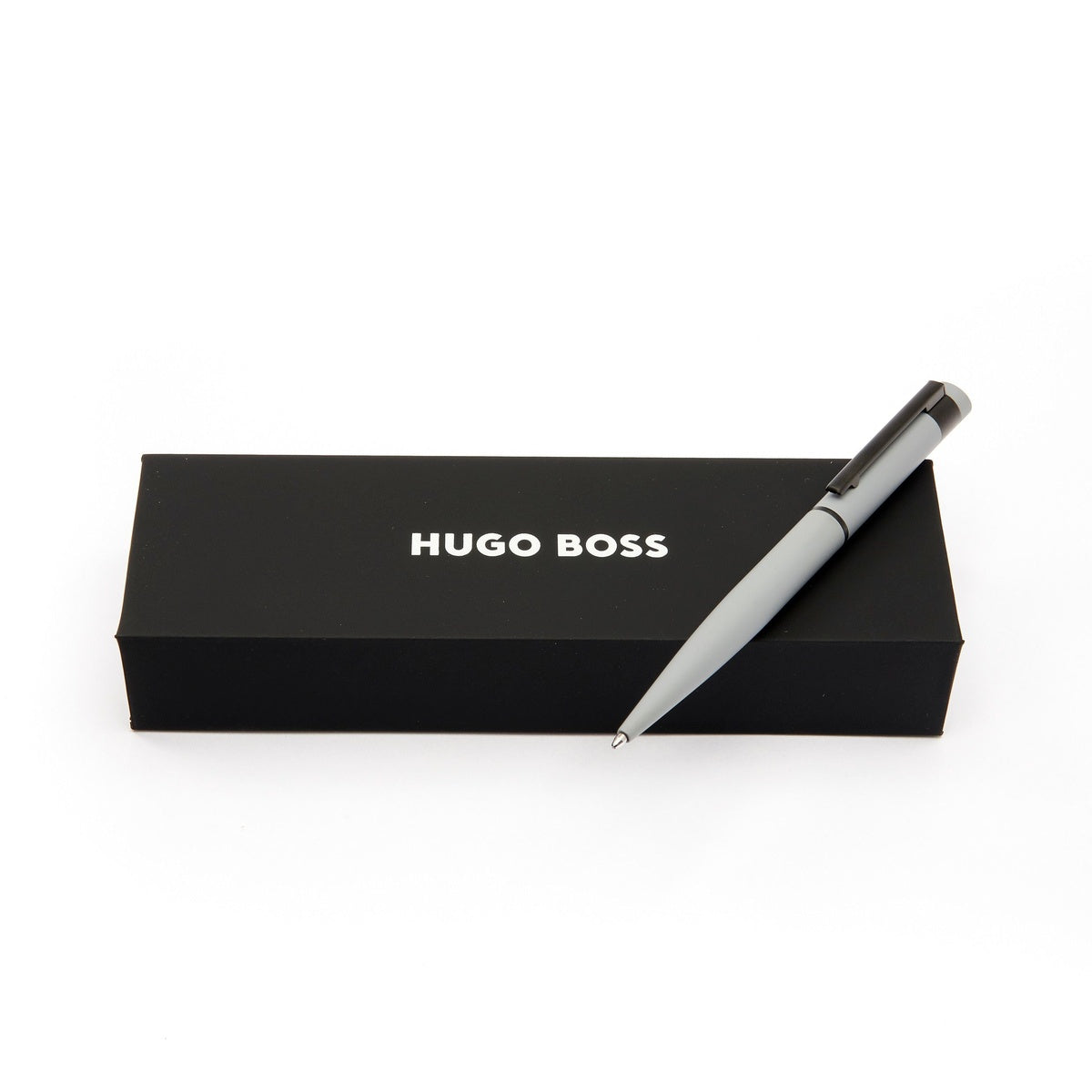 HUGO BOSS, Kugelschreiber, Loop Matt, Grey