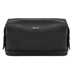 HUGO BOSS Kulturbeutel Classic Grained, schwarz