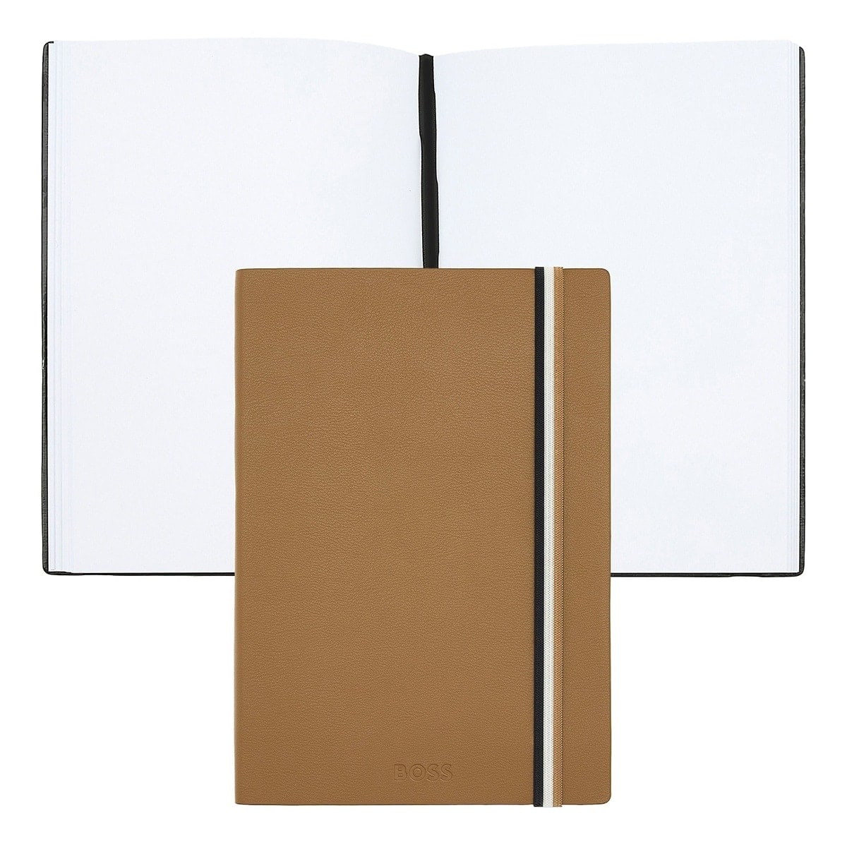 HUGO BOSS Notizbuch Iconic A5, camel - 8