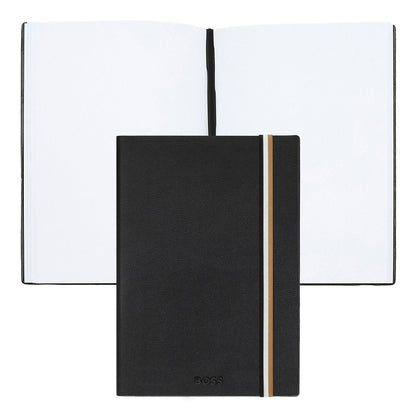 HUGO BOSS Notizbuch Iconic A5, schwarz - 8