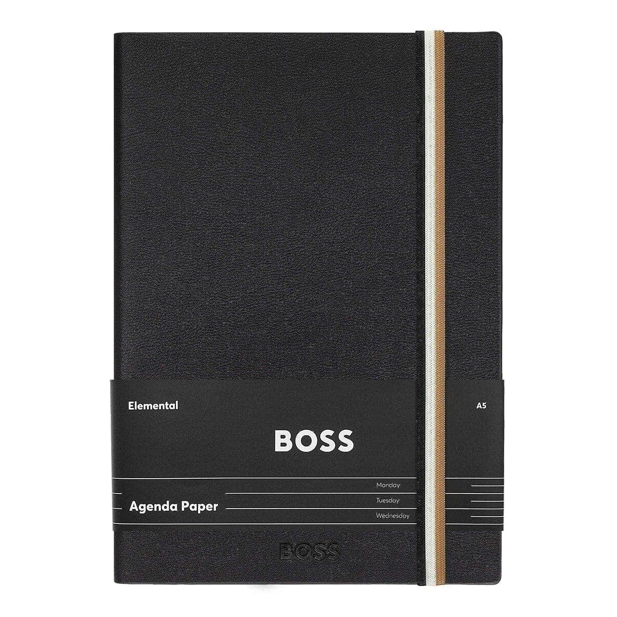 HUGO BOSS Notizbuch Iconic A5, schwarz - 5