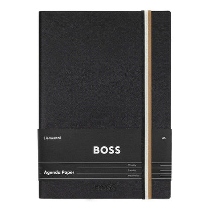 HUGO BOSS Notizbuch Iconic A5, schwarz - 5