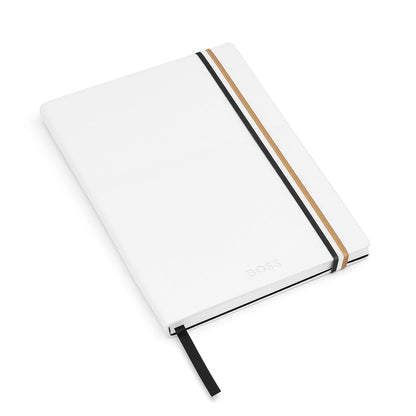 HUGO BOSS Notizbuch Iconic A5, weiß - 7