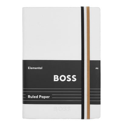 HUGO BOSS Notizbuch Iconic A6, weiß - 5