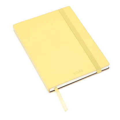 HUGO BOSS Notizbuch Monogram Pastel, A5, light yellow - 6