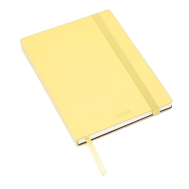 HUGO BOSS Notizbuch Monogram Pastel, A5, light yellow - 6