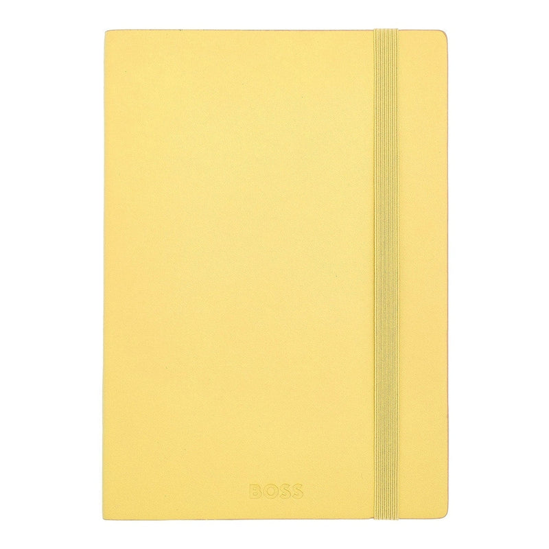 HUGO BOSS Notizbuch Monogram Pastel, A5, light yellow - 4