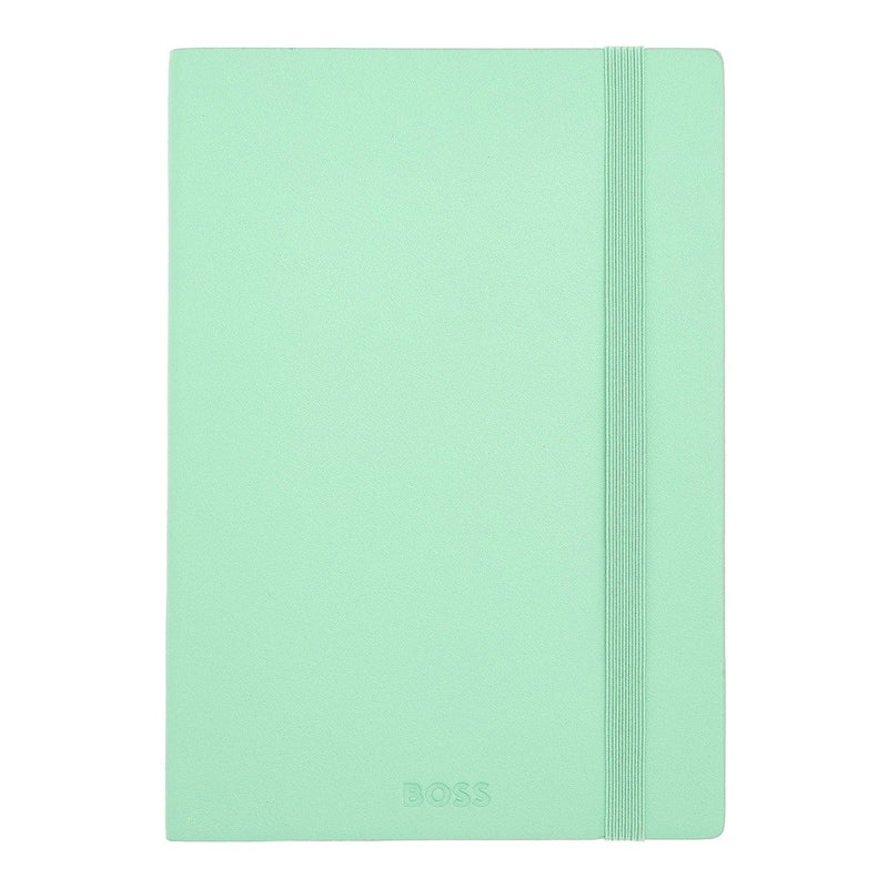 HUGO BOSS Notizbuch Monogram Pastel, A5, light green - 4