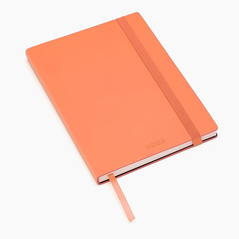HUGO BOSS Notizbuch Monogram Pastel, A5, Light Orange - 6