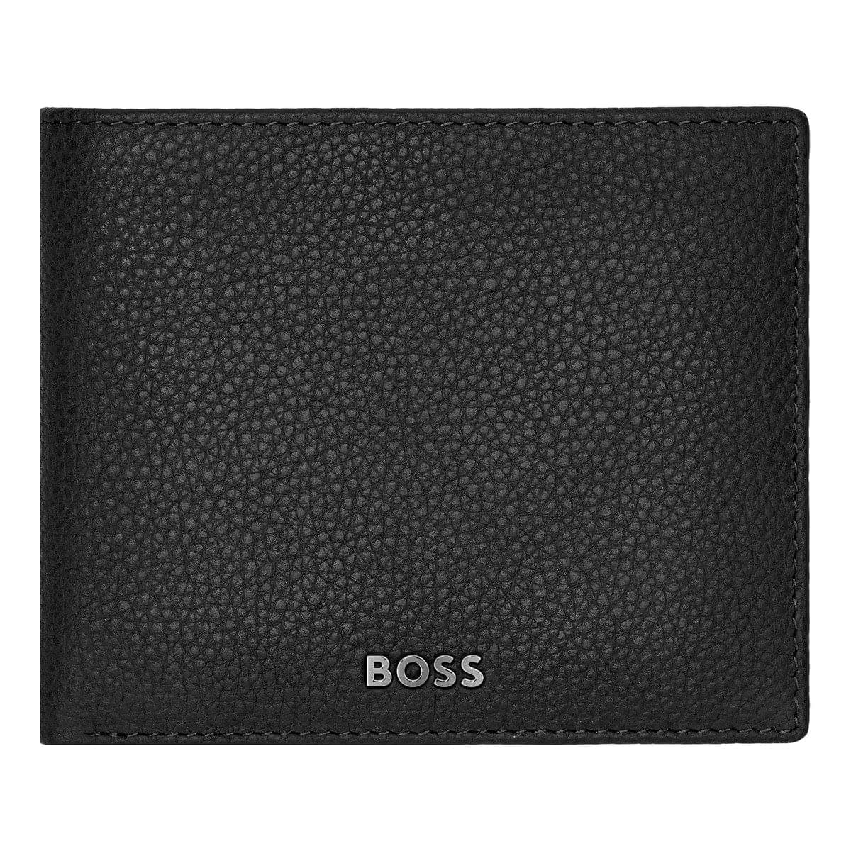 HUGO BOSS, Portemonnaie, Classic Grained, Black