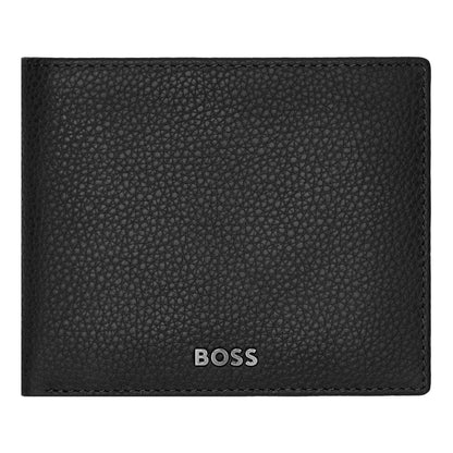 HUGO BOSS, Portemonnaie, Classic Grained, Black
