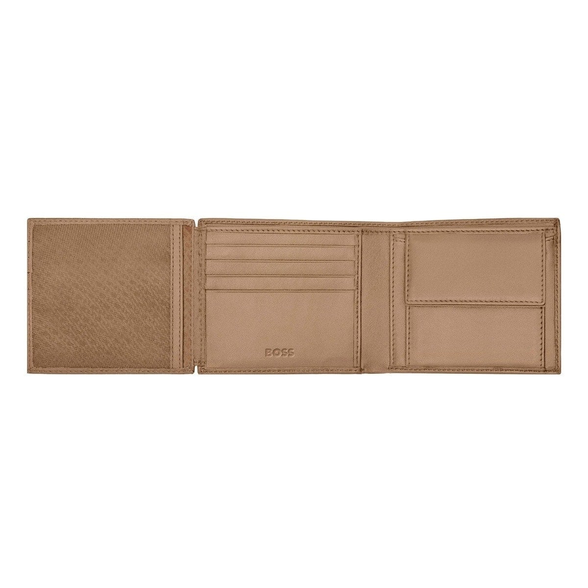HUGO BOSS, Wallet, Classic Grained, Camel