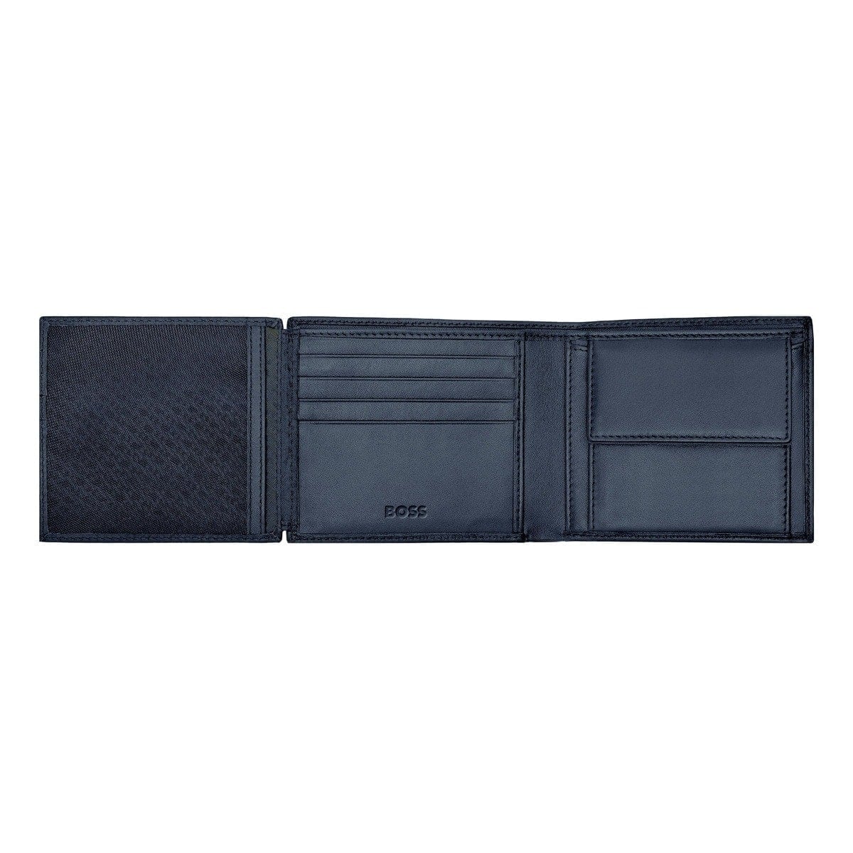 HUGO BOSS, Wallet, Classic Grained, Navy