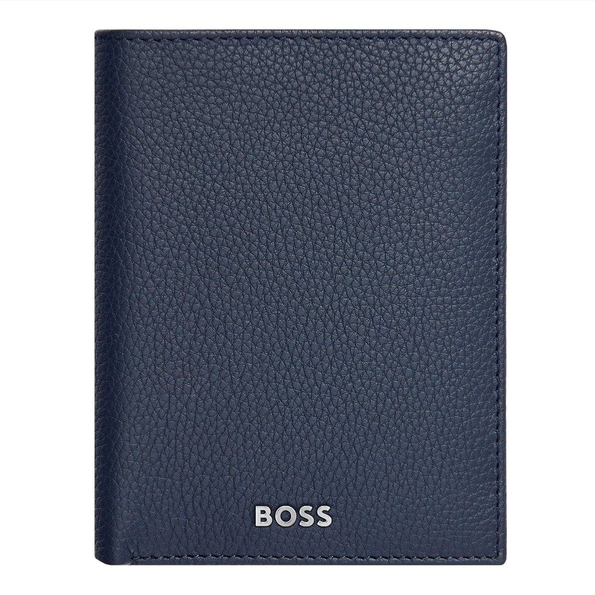 HUGO BOSS, Wallet, Classic Grained, Navy