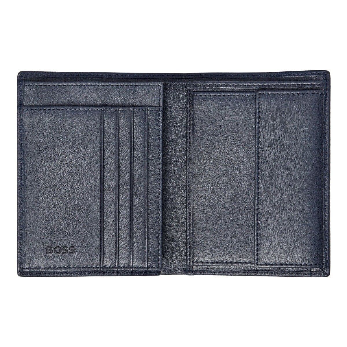 HUGO BOSS, Wallet, Classic Grained, Navy