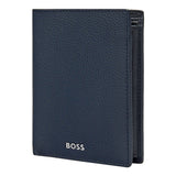 HUGO BOSS, Portemonnaie, Classic Grained, Navy