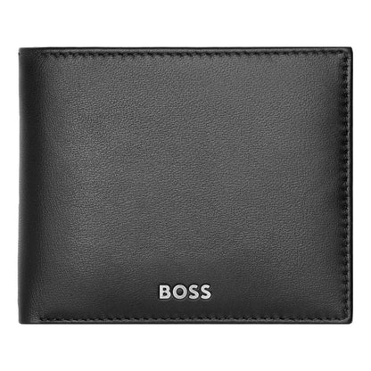 HUGO BOSS Portemonnaie, Classic Smooth, Black, 4