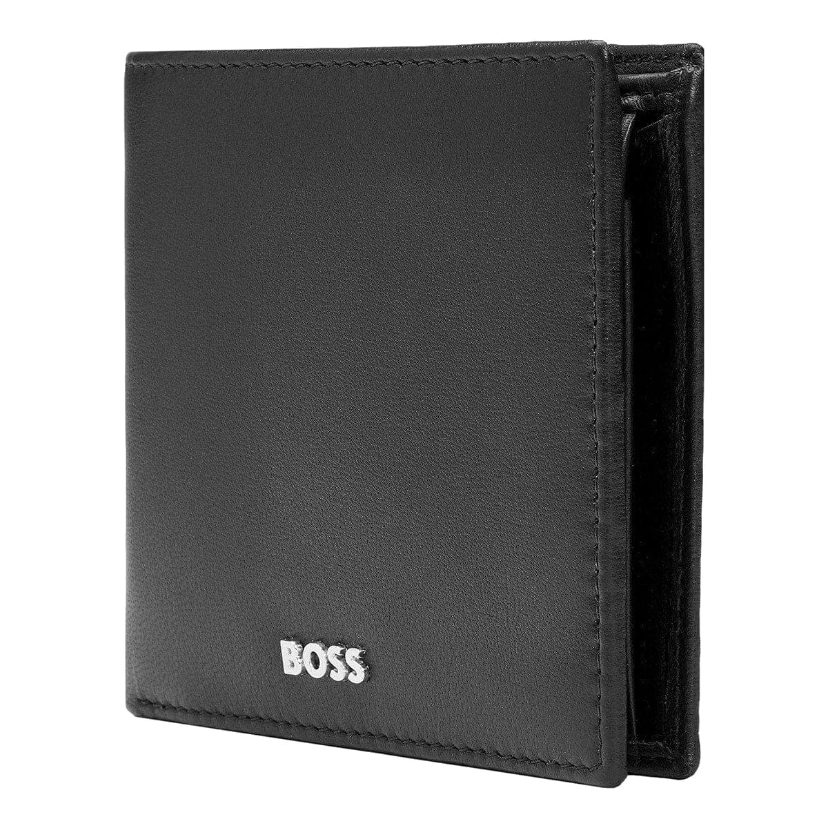HUGO BOSS Portemonnaie, Classic Smooth, Black, 6