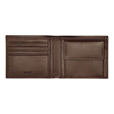 HUGO BOSS Portemonnaie, Classic Smooth, Brown, 5