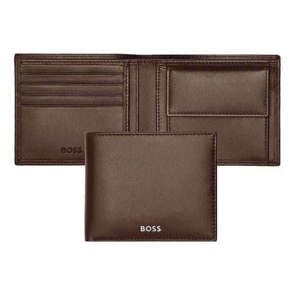 HUGO BOSS Wallet, Classic Smooth, Brown