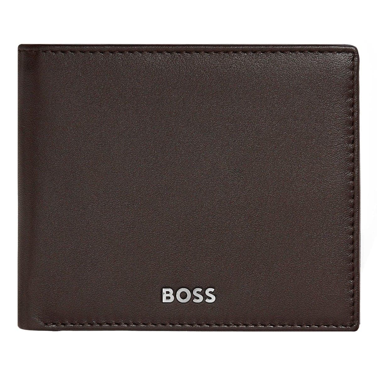 HUGO BOSS, Portemonnaie, Classic Smooth, Brown